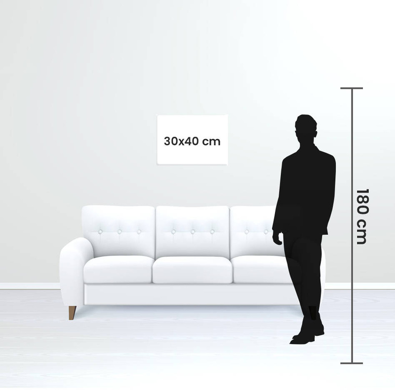 Fotoobraz na urodziny / 40 lat minęło jak jeden dzień / Prezent na 40 urodziny / 30x40 cm 